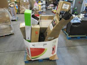 lot 124 image: Pallet of Store Overstock Store and Ecommerce Product and Returns