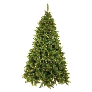 lot 151 image: Vickerman 6.5 Cashmere Slim Artificial Christmas Tree, Clear Dura-Lit Lights