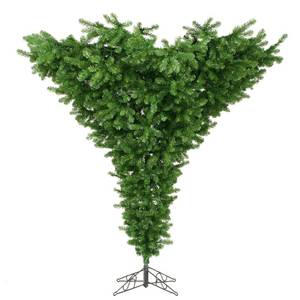 lot 192 image: Vickerman 7.5 Upside Down Artificial Christmas Tree, Unlit