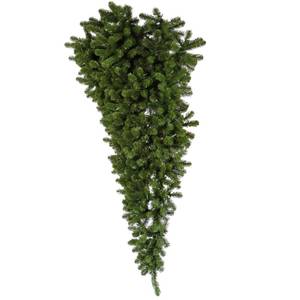 lot 207 image: Vickerman 6 American Upside Down Artificial Christmas Half Tree, Unlit - A117425