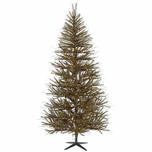 lot 211 image: Vickerman 7 Vienna Twig Artificial Christmas Tree, Warm White Dura-lit LED Lights - B167671LED