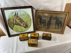 lot 5 image: Dan Patch Art and Tobacco Tins