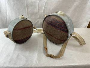 lot 7 image: Antique Oasis Canteens