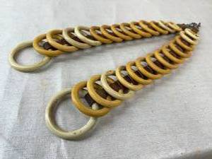 lot 17 image: Horse Harness Line Spreader and Craps Stick