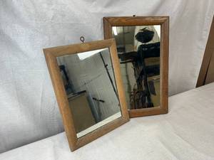 lot 44 image: Pair of Antique Mirrors