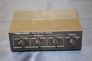 lot 335 image: Realistic Stereo Tape Control Center Model No. 42-2115