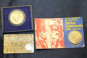 lot 372 image: Collection of Commemorative Coins - Concord and Presidential Series