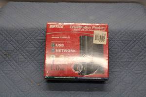 lot 17 image: Buffalo DriveStation FlexNet 1TB External USB 2.0 & Network Hard Drive