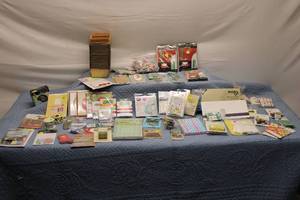 lot 43 image: Large Collection of Crafting and Scrapbooking Supplies