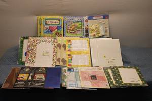 lot 77 image: Large Collection of Craft and Scrapbooking Paper Supplies
