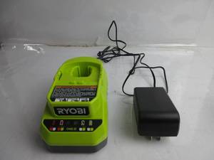 lot 16 image: RYOBI ONE 18V Lithium-Ion Charger PCG002, CHARGER ONLY, USED, TESTED, WORKS