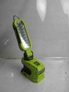 lot 21 image: Ryobi P790 18-Volt ONE Hybrid LED Project Light TOOL ONLY, TESTED, WORKS, LIKE NEW