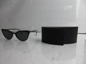 lot 52 image: Prada Sunglasses for Women BOX DOES NOT CLOSE ALL THE WAY, COULD USE SOME CLEANING, USED (SEE PICS FOR DETAILS)