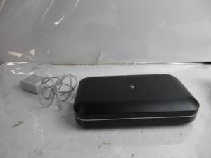 lot 74 image: PhoneSoap 3 UV Cell Phone Sanitizer & Dual Universal Cell Phone Charger Box  Patented & Clinically Proven 360-Degree UV-C Light Sanitizer  Disinfects and Charges All Phones (Black) TESTED, POWERS ON, SLIGHTLY USED, STILL IN GOOD CONDITION