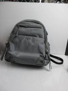 lot 82 image: Michael Kors Prescott Large Backpack Heather Grey One Size SMALL STAIN, GOOD CONDITION, SLIGHTLY USED