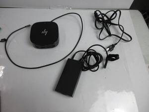 lot 91 image: HP USB-C Dock G5, 5TW10AA#ABB, Wired TESTED, WORKS, SLIGHTLY USED
