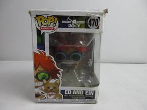 lot 95 image: Funko Pop & Buddy Animation Cowboy Bebop - Edward Collectible Figure, Multicolor EIN THE DOG IS MISSING, SLIGHTLY USED, DAMAGED BOX