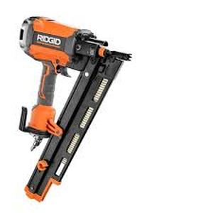 lot 14 image: RIDGID Pneumatic 21-Degree 3-12 in. Round Head Framing Nailer Customer Returns See Pictures