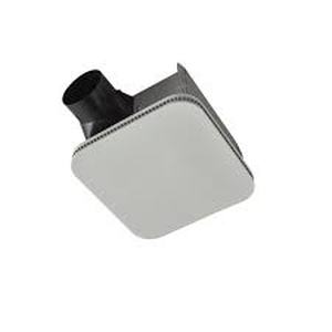 lot 49 image: Broan-NuTone Roomside Series 110 CFM Ceiling Bathroom Exhaust Fan with CleanCover Customer Returns See Pictures