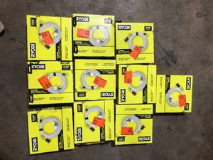 lot 12 image: Lot of RYOBI EZClean Power Cleaner 20 ft. Pressure Washer Hose     Customer Returns See Pictures