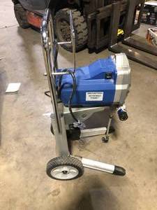 lot 13 image: Graco Magnum ProX17 Cart Airless 3000 PSI Paint Sprayer For Parts Customer Returns See Pictures
