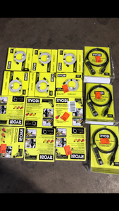 lot 31 image: Lot of Assorted Ryobi Power Cleaner Kit Various Models and Conditions  Customer Returns See Pictures