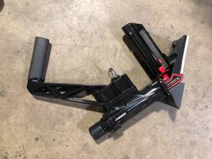 lot 39 image: Husky Pneumatic 3-in-1 15.5-Gauge and 16-Gauge 2 in. Flooring Nailer and Stapler with Quick Jam Release    Customer Returns See Pictures