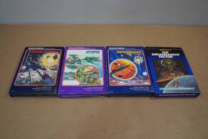 lot 38 image: 4 Intellivision Games -Space Armada, Utopia, Astrosmash