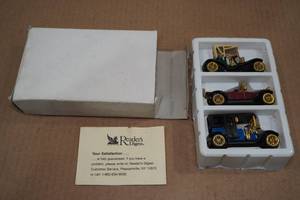 lot 45 image: 3-Pack High Speed Miniature Antique Collectable Die Casts