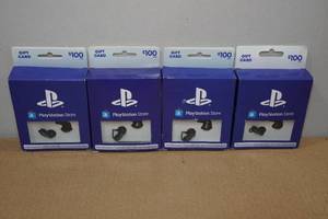 lot 62 image: 4 Sony PlayStation Headphones