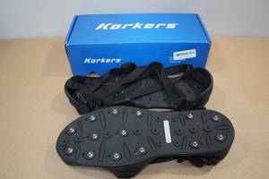 lot 97 image: Korkers Rocktrax Overboot Spikes -XXL