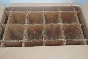 lot 102 image: Libby 8-Piece Heavy Base Glasses