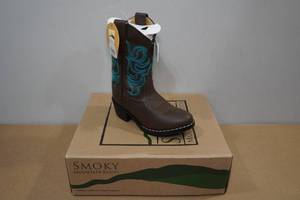 lot 148 image: Smoky Mountain Kids Western Boots -Size 9.5