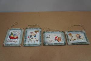 lot 179 image: 4 Christmas Ornaments