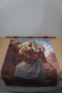 lot 182 image: Hanging Wall Tapestry - Jesus
