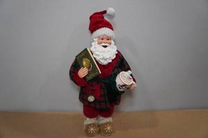 lot 198 image: Night Before Christmas Porcelain Santa