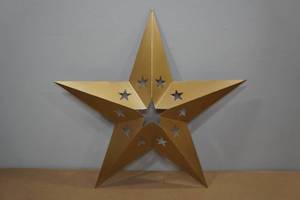 lot 224 image: Metal Christmas Star