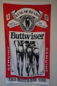 lot 234 image: Buttwiser Novelty Wall Hanger