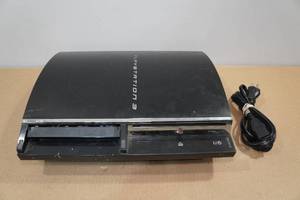 lot 246 image: BROKEN Sony Playstation 3 CECHE01 80GB Backwards Compatible System