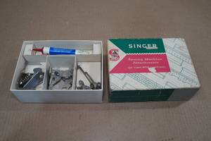lot 292 image: Singer Sewing Machine Accessories