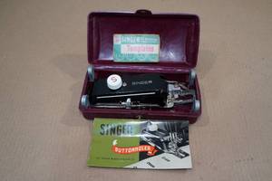 lot 294 image: Singer Buttonholer Attachment