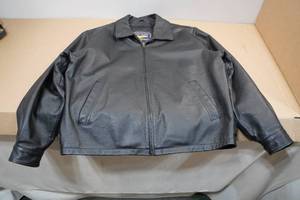 lot 307 image: Airborne Leather Jacket - XL