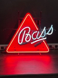 lot 118 image: Bass Ale neon triangle