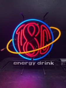 lot 41 image: 180 Energy Drink, 3D neon