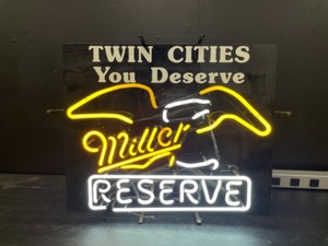 lot 50 image: Twin Cities Miller Reserve neon
