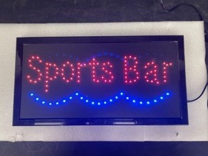 lot 140 image: Sports Bar LED sign