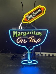 lot 33 image: Jose Cuervo Margaritas on Tap, neon