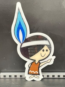 lot 172 image: Minnie the Minnegasco, Minneapolis Gas Company mascot, screen printed