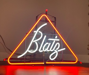 lot 120 image: Blatz, neon triangle