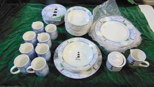 Light House Dish Set 36pcs